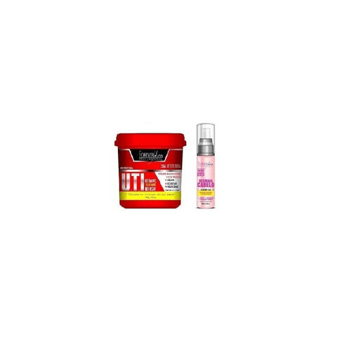 Kit=01 Fading Hair Serum+01 Uti 240g-forever Liss 