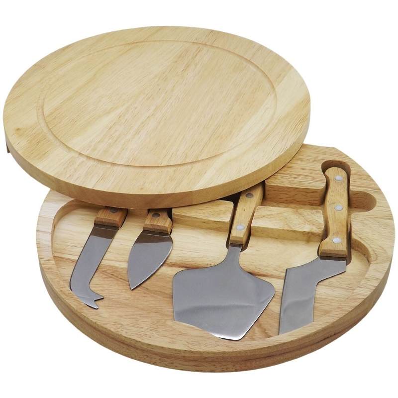 Cheese Kit 5 Pieces With Wooden Board