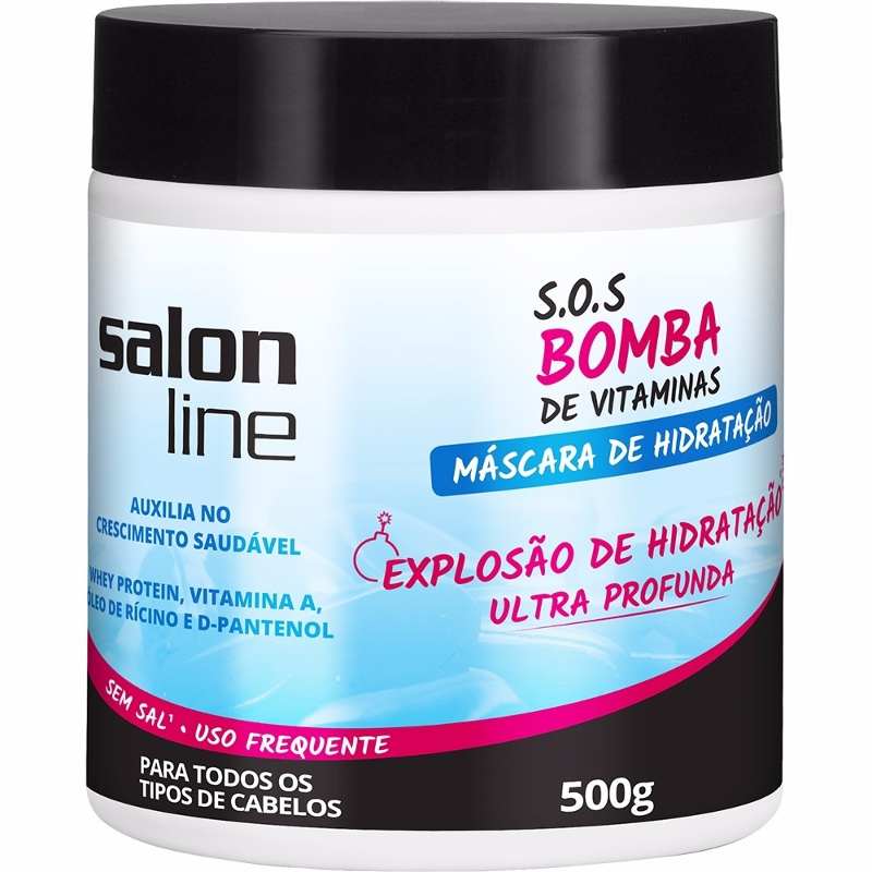 Salon Line Sos Mask - Vitamin Bomb 500g + Gift