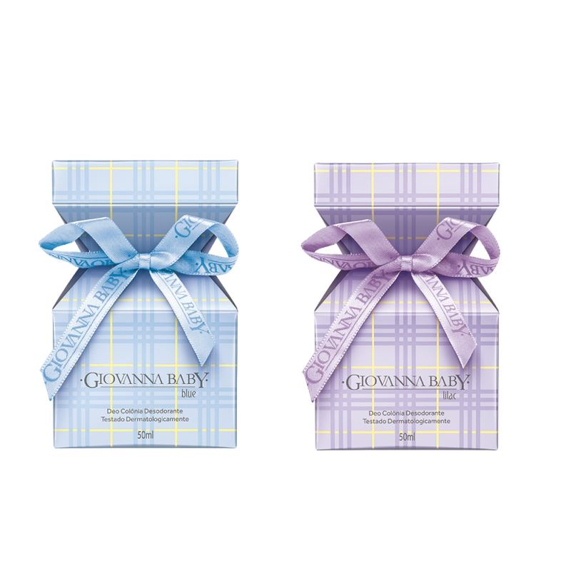 Giovanna Baby Blue and Lilac Cologne Deo Kit 50ml Each