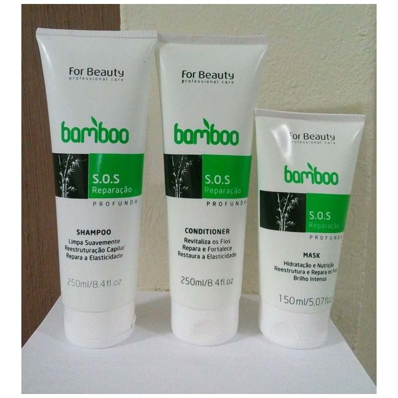 Sos Bamboo Deep Repair Kit For Beauty 3x1 