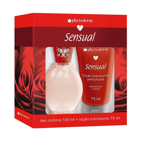 Sensual Cologne Kit 100ml &amp; Phytoderm Moisturizing Lotion 75ml