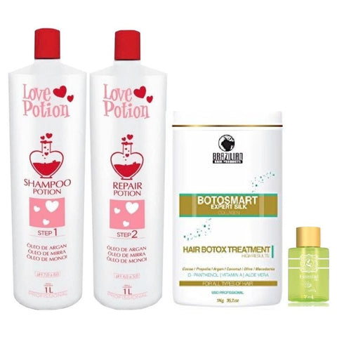 Progressiva Love Potion Potion +botox Brazilian 1kg + Óleo