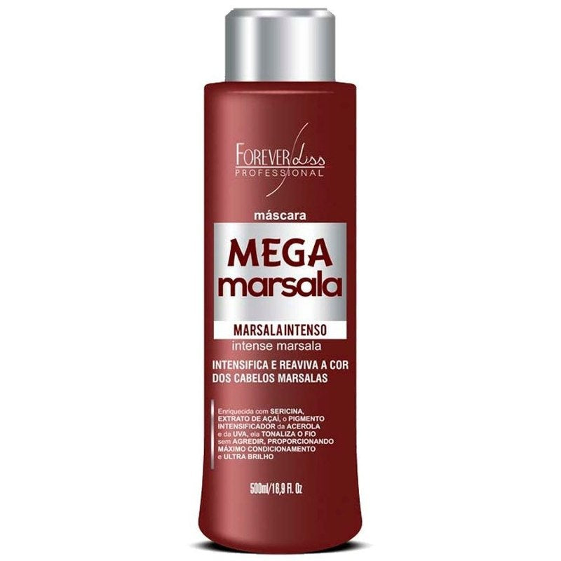 Mega Marsala Intense Forever Liss Tinting Mask 500ml