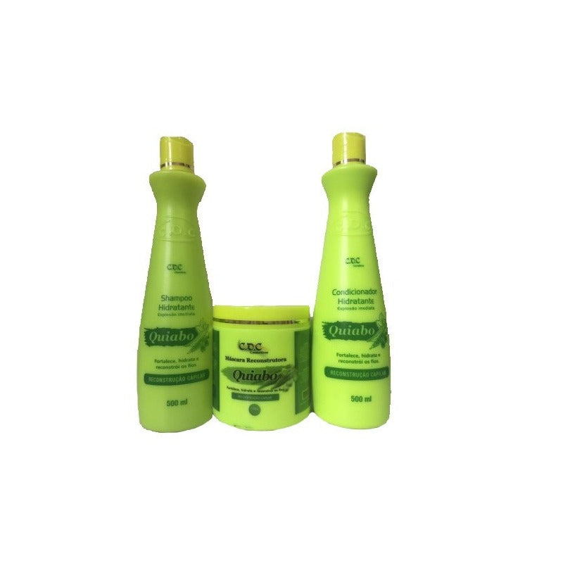 Okra Cdc Reconstruction Maintenance Kit - 3x500ml + Gift