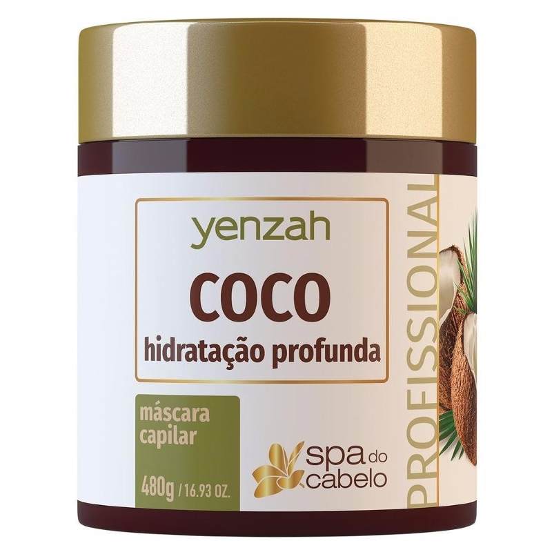 Yenzah Hair Spa Deep Hydration Coconut Mask 480g