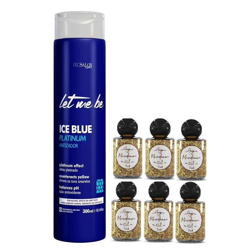 Let Me Be Ice Blue Platinum Tinting Mascara 300ml +6 Oils