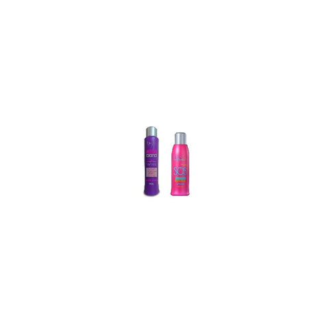 Kit=01 Sos Anti Emb.+01 Matizador Mega Blond Roxo