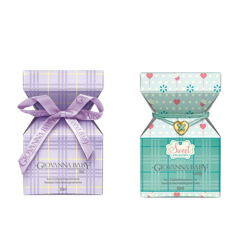 Giovanna Baby Lilac And Candy Cologne Deo Kit 50ml Each