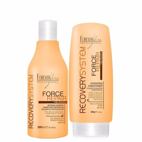Forever Liss Force Repair Shampoo Kit 300ml + Condi 200g