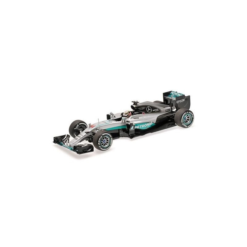Miniature Mercedes F1 Lewis Hamilton 1:43 W07 Hybrid 2016