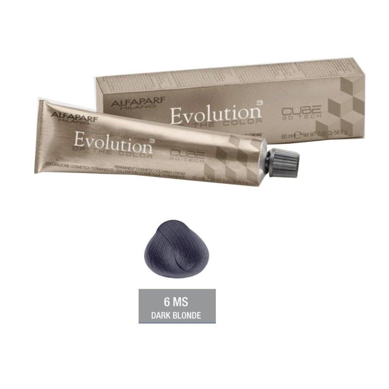 Tinta Evolution Color Of Cube 3d 60ml  Cor Nº 6ms Metallic