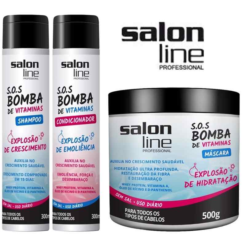 Salon Line Sos Vitamin Pump Kit