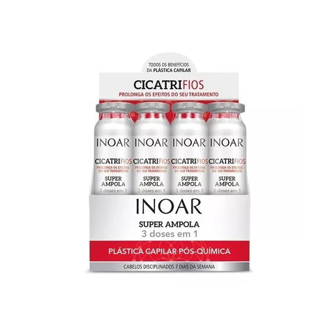 Inoar Cicatrifios Pós-química 12 Ampolas De 45ml