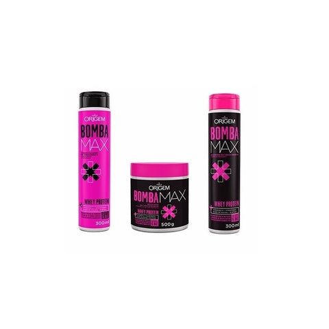 Nazca Origem Bomba Max Shampoo, Conditioner and Mask